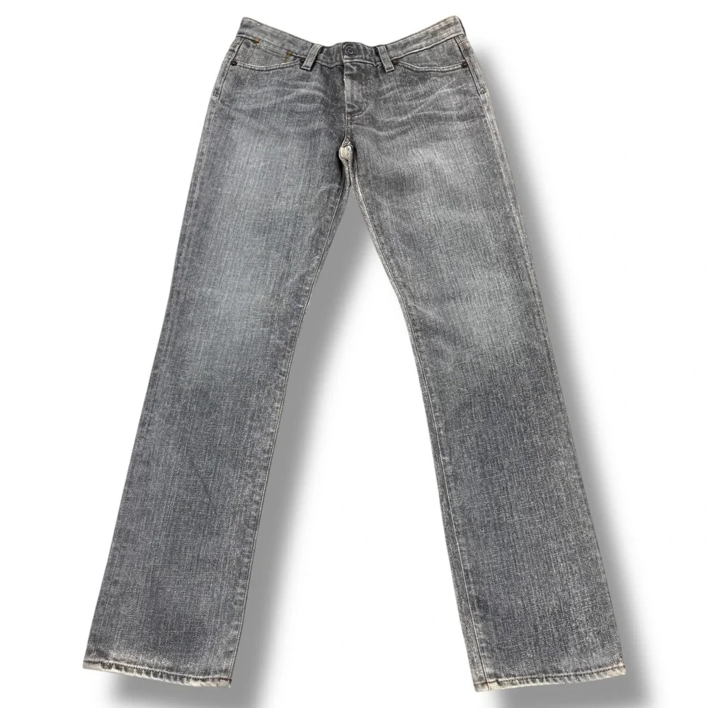 AG Adriano Goldschmied Jeans‎ Womens Size 27x30 Grey Straight Leg - Rare